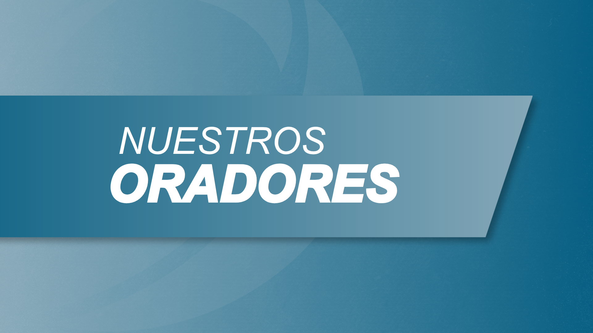 Nuestros Oradores — OIKOS USA